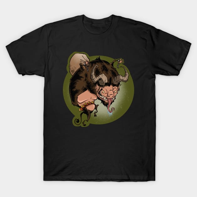 Krampus! T-Shirt by westinchurch